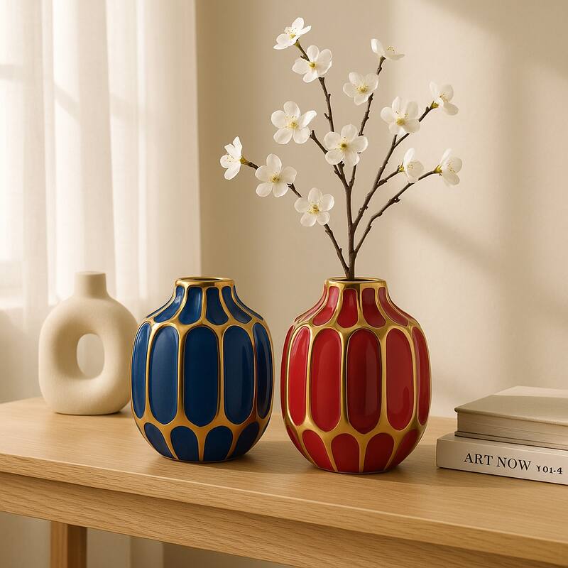 Decorative Ceramic Bud Modern Decorative Vase