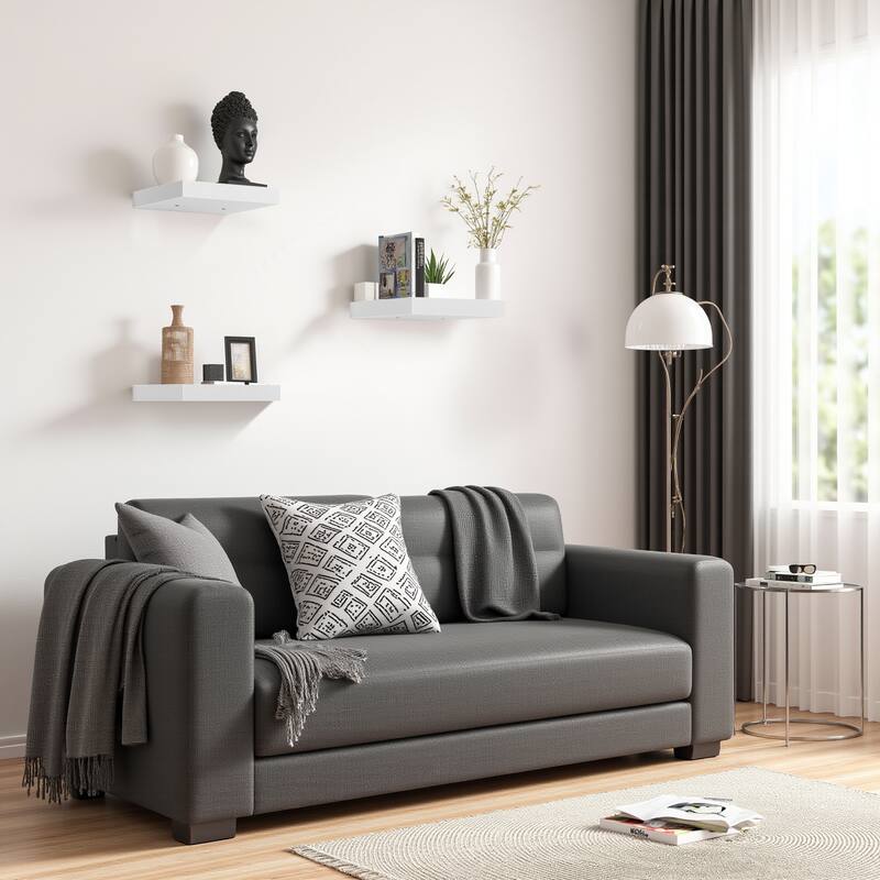 Homy Casa Wall-Mounted Floating Shelf, Compact & Lightweight, 1.2"