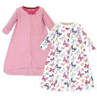 Touched by Nature Baby Girl Organic Cotton Long-Sleeve Wearable ...