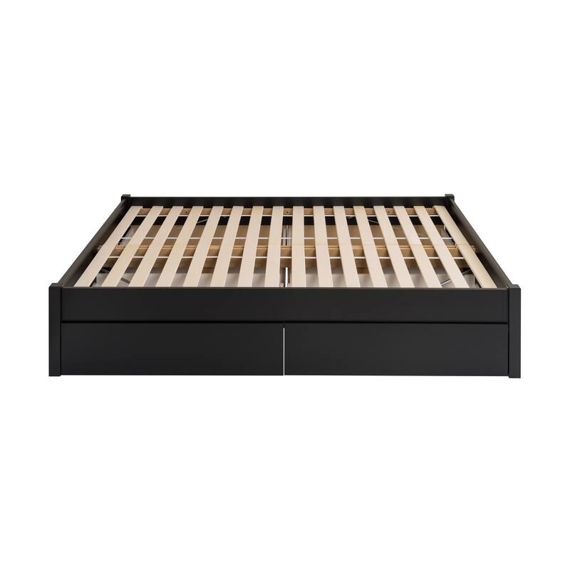 Prepac Queen Select 4-post Platform Bed with Optional Drawers