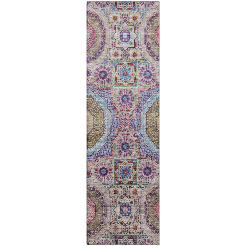 Premium Washable Super Soft Vintage Traditional Mayfield Rug