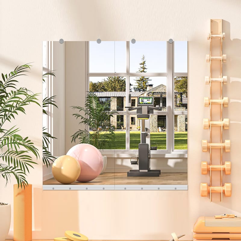 Wall Mirror Home Gym Mirror Dance Studio Mirror Tempered Glass Mirror