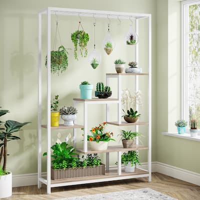70.9 Inches Tall Large Indoor Plant Stand Metal Plant Shelf