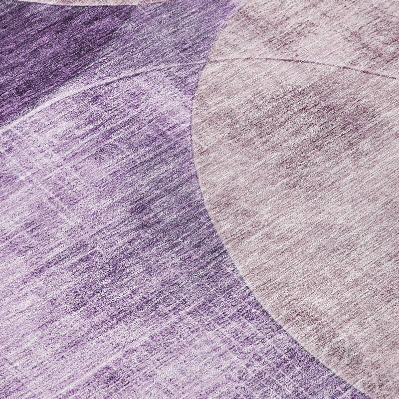 Machine Washable Indoor/ Outdoor Contemporary Deco Chantille Rug