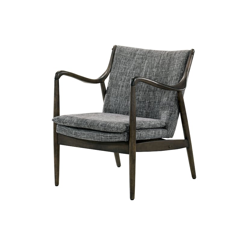 Petz Mid-Century Modern Fabric Upholstered Accent Chair by Furniture of America