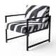 preview thumbnail 17 of 24, Designart "Zebra Striped " Upholstered Cabin & Lodge Accent Chair and Arm Chair