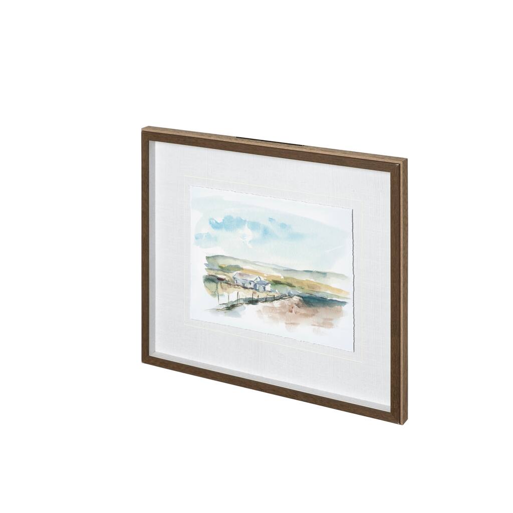 Rural Plein Air III Framed Art Print