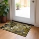 preview thumbnail 86 of 135, Machine Washable Indoor/ Outdoor Modern Floral Chantille Rug