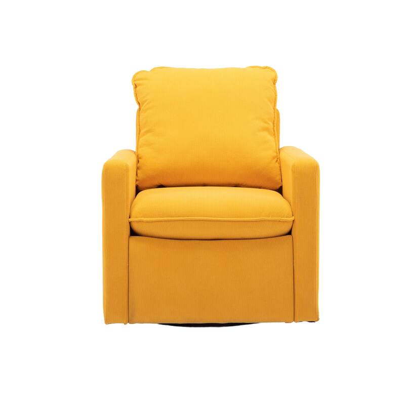 Swivel Round Accent Chair Sofa 360 Degree Swivel Barrel Club Chair and