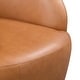 preview thumbnail 6 of 7, Poly and Bark Alma Swivel Chair - Genuine Italian Leather
