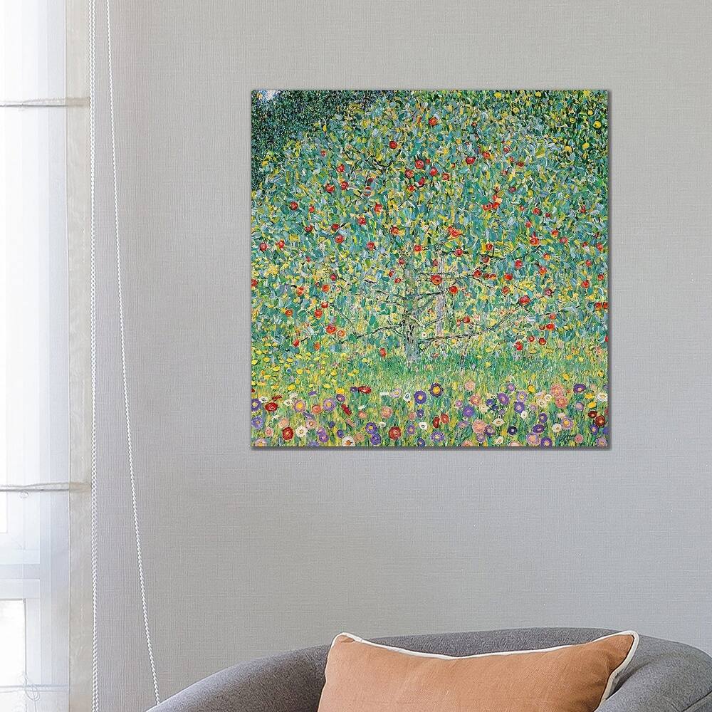 iCanvas "Apple Tree (Apfelbaum), 1912 " by Gustav Klimt Canvas Print