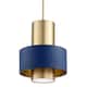 Option Aged Brass / Blue