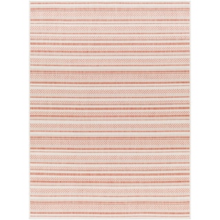 Livabliss  Rikard Indoor/ Outdoor Coastal Stripe Area Rug