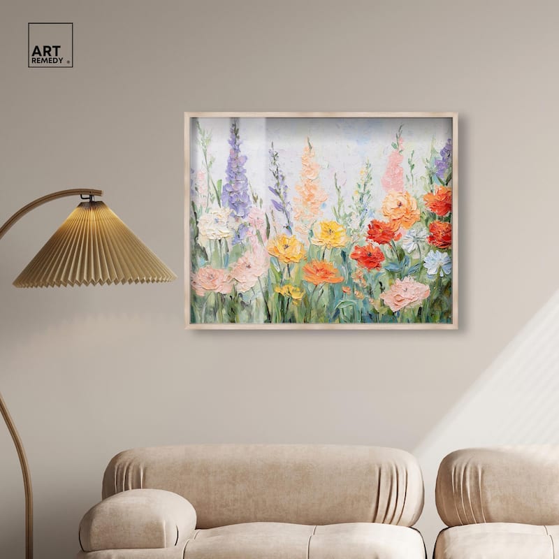 Summer Abundance I Shadowbox by Art Remedy