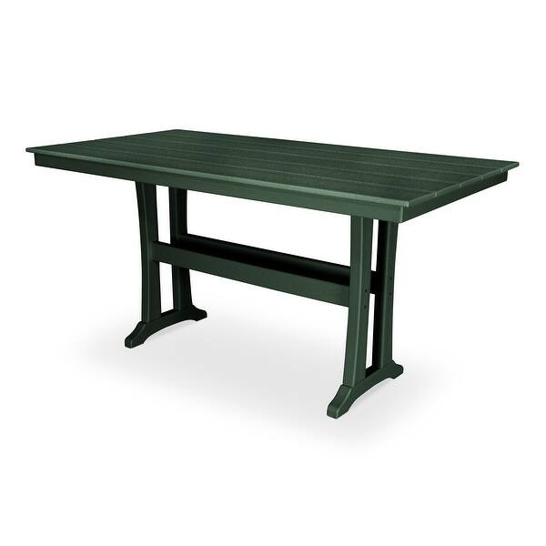 Shop Trex Outdoor Furniture Farmhouse 37 X 72 Counter Table