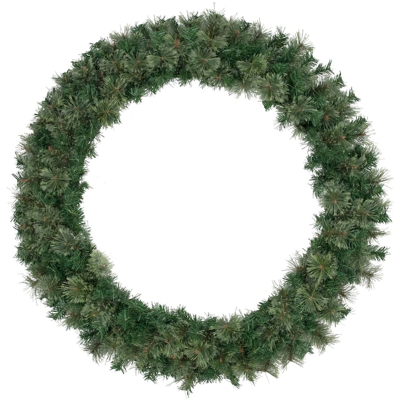 Oregon Cashmere Pine Artificial Christmas Wreath 48-Inch Unlit - 48"