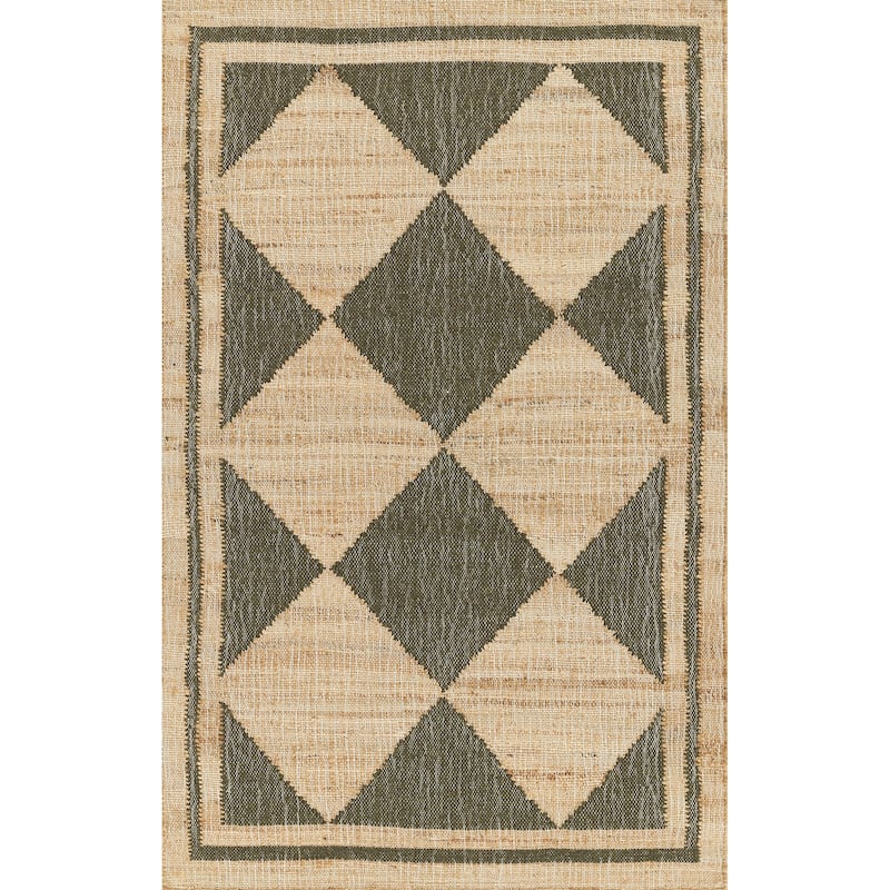 Erin Gates by Momeni Orchard Court Hand Woven Wool and Jute Area Rug - Green - 2' X 3'