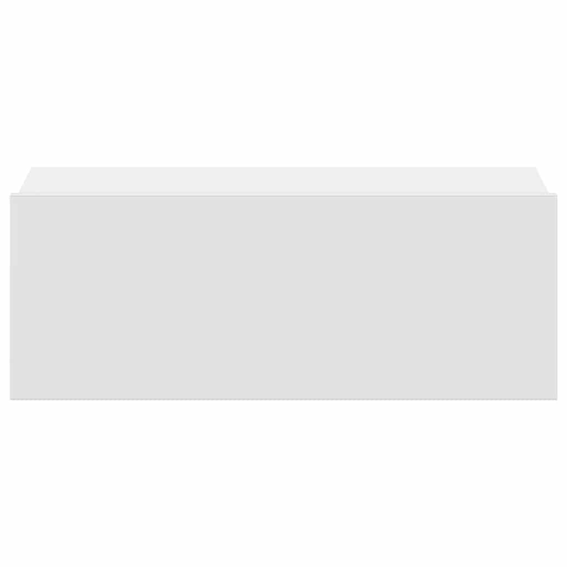 vidaXL Floating Nightstands Wall Mounted Bedside Furniture Engineered Wood