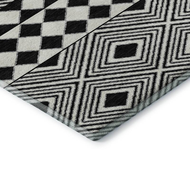 Premium Washable Super Soft Geo Prints Mayfield Rug