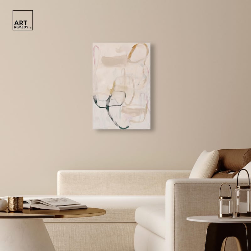 Faded Outlines I Canvas by Art Remedy, Gallery Wrapped