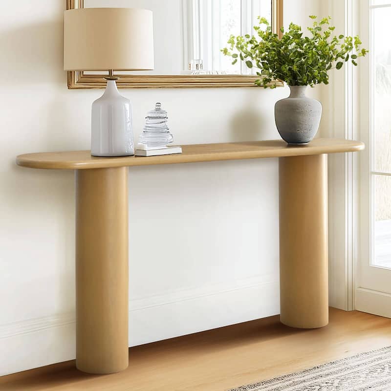 Pedestal 60" Console Table