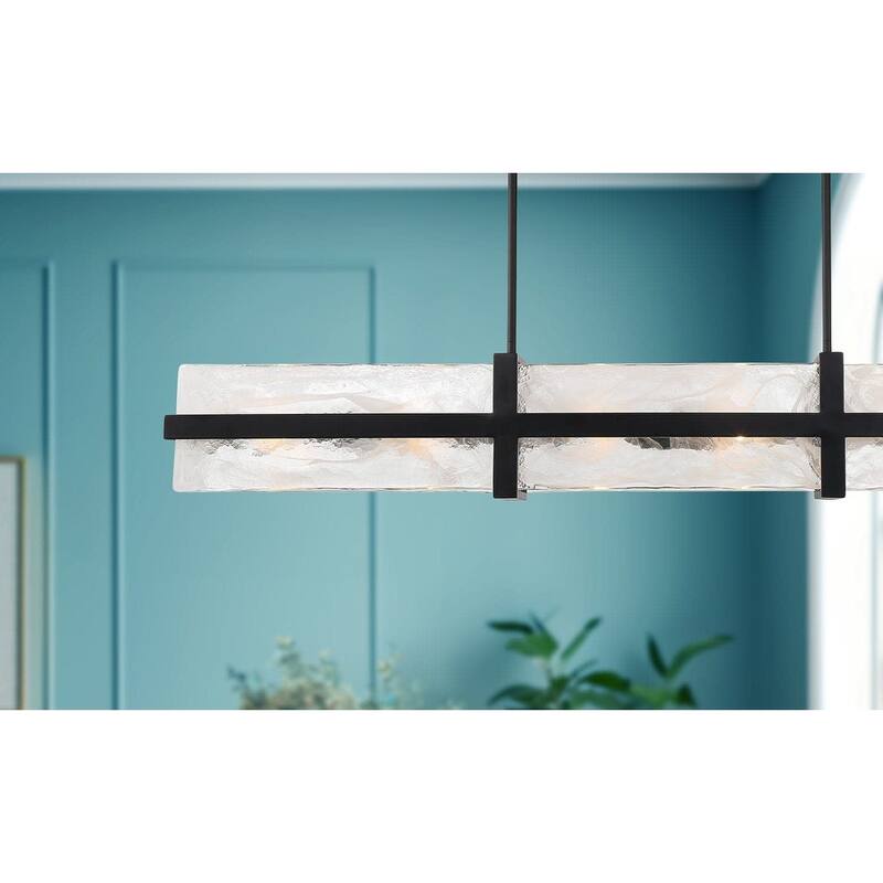 Minka Lavery 3617 Cloud Break 12 Light 48" Wide Linear Chandelier