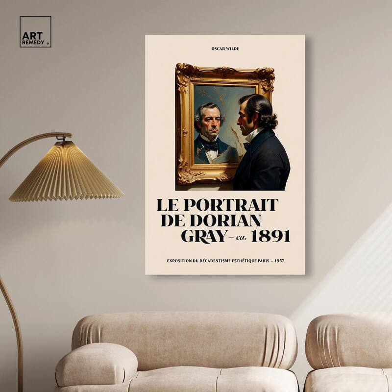 Decadent World of Dorian Gray Canvas by Art Remedy, Gallery Wrapped