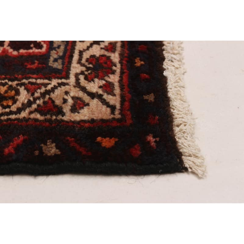 ECARPETGALLERY Hand-knotted Andelz Copper Wool Rug - 3'4 x 9'7