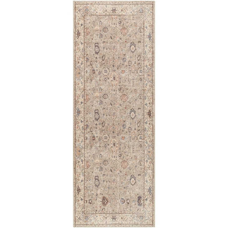 Livabliss Davina Area Rug - Khaki - 2' 7" x 7' 3"