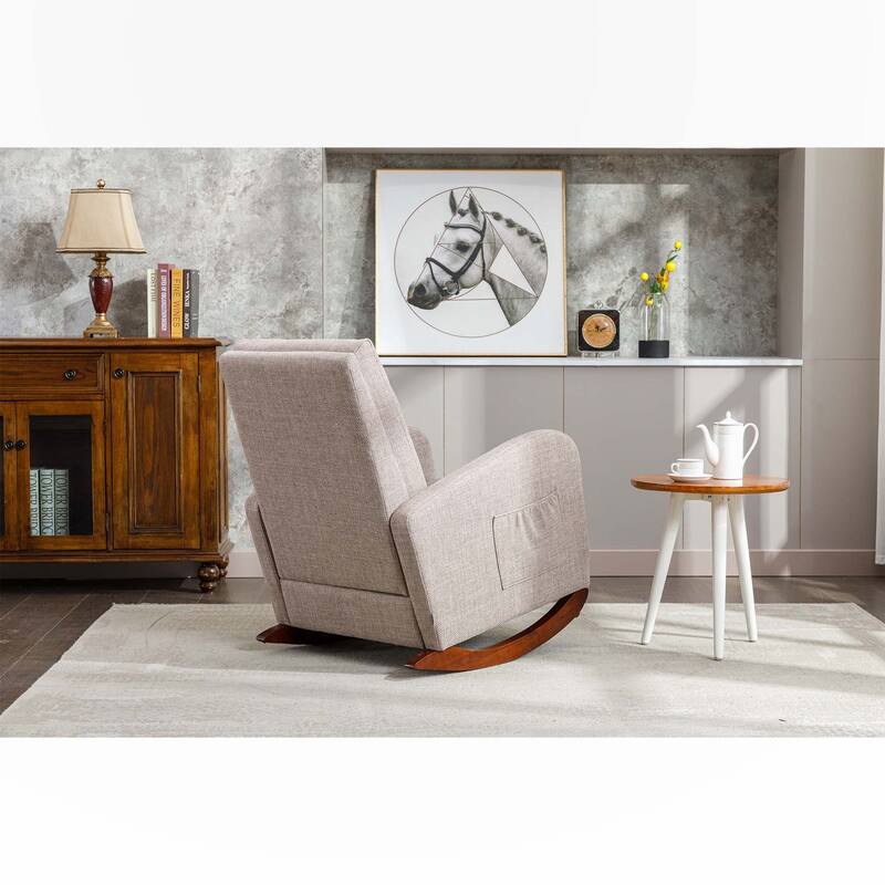 High Back Rocking Chair