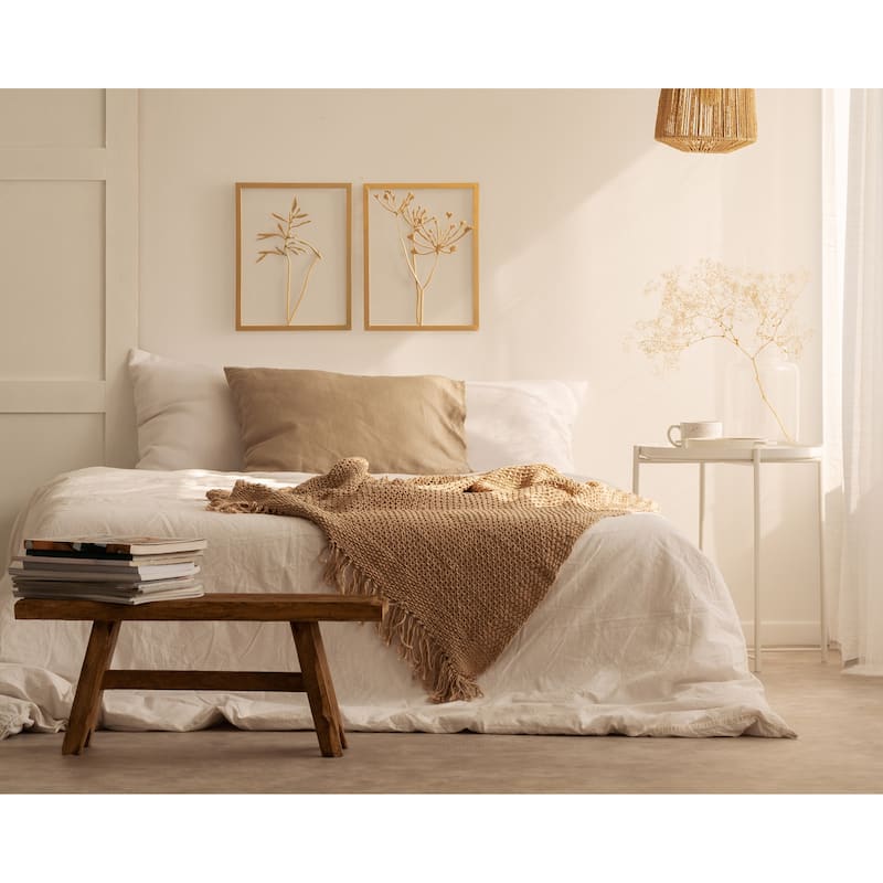Kate and Laurel Malak Metal Framed Wall Art Set