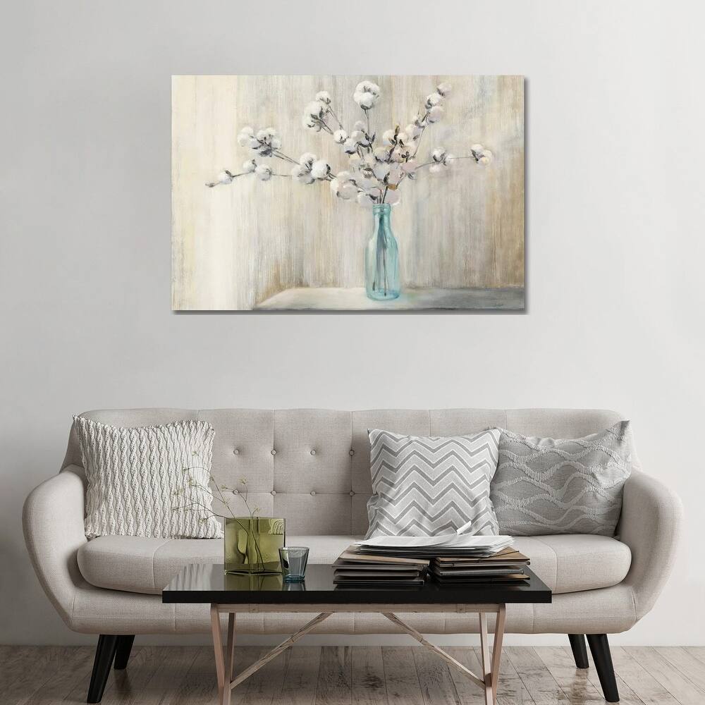 iCanvas "Cotton Bouquet" by Julia Purinton Canvas Print