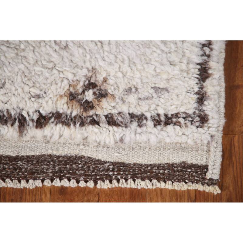 Tribal Anatolian Oriental Runner Rug Hand-knotted Wool Carpet - 3'2"x 10'11"