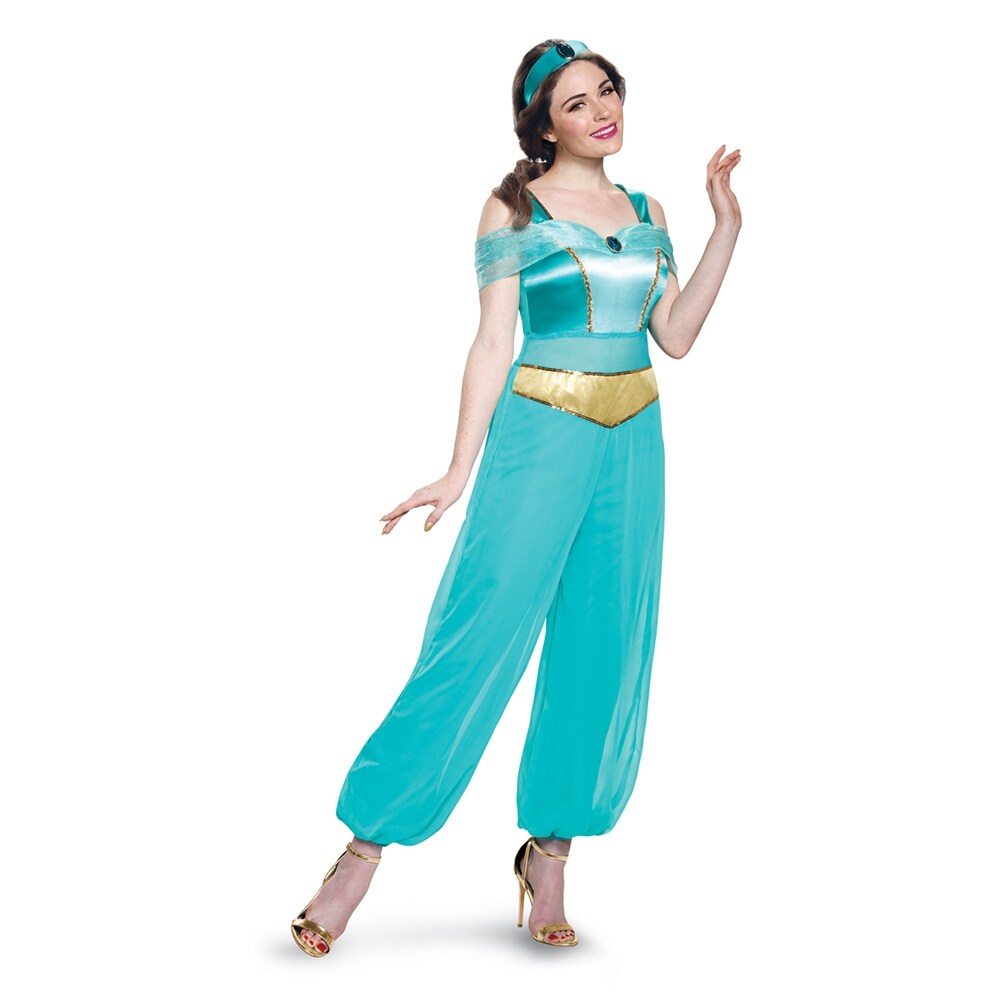 Shop Womens Deluxe Jasmine Disney Princess Costume Overstock 17007959