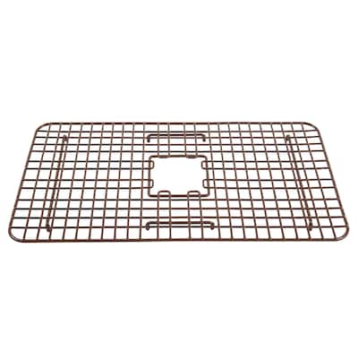 SinkSense Wren Antique Brown 27" x 15" Kitchen Sink Bottom Grid