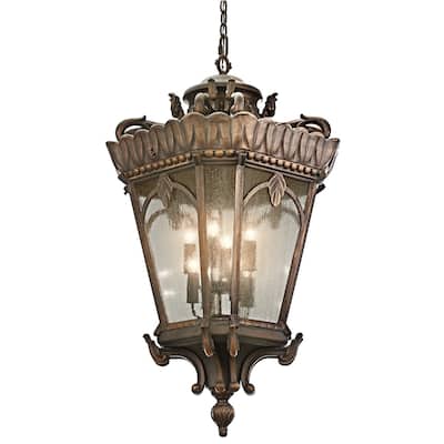 Kichler Tournai Eight Light 48" Tall Oversized Outdoor Lantern Pendant
