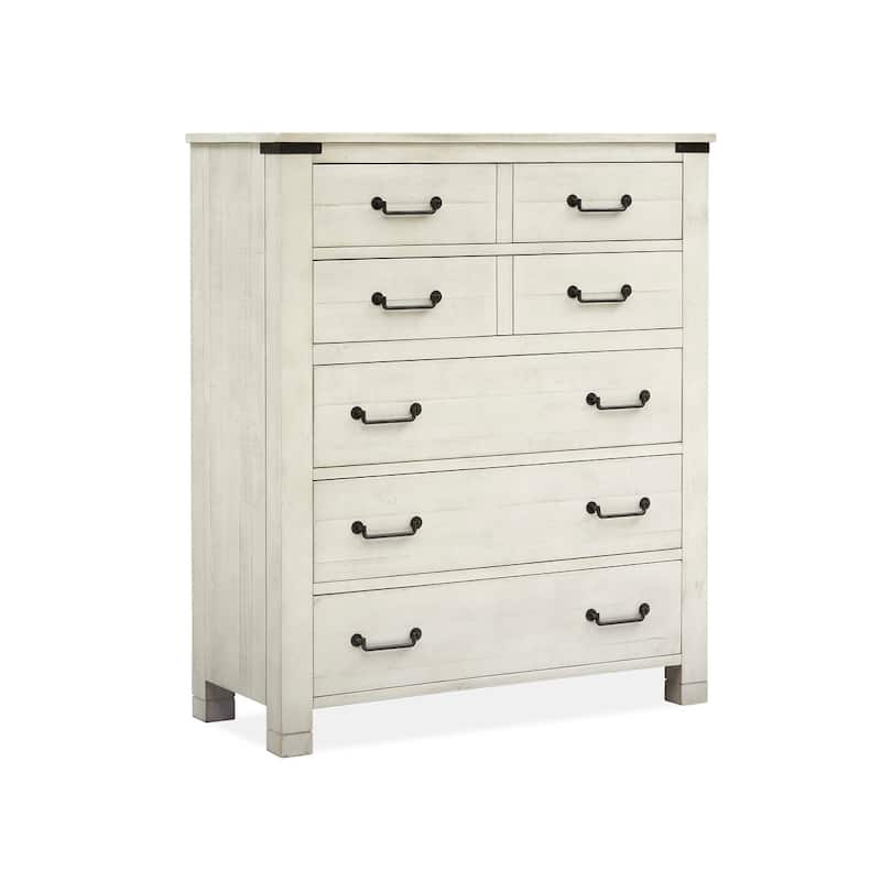 Magnussen Home Chesters Mill Alabaster Drawer Chest - 5-drawer