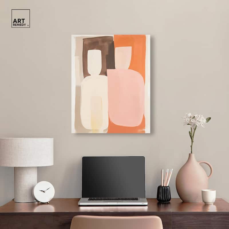 Tones of Restfulness II Canvas by Art Remedy, Gallery Wrapped