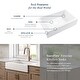 preview thumbnail 11 of 11, Grace Matte Black Fireclay 34″ Single Bowl Quick-Fit Farmhouse Apron Front Undermount Kitchen Sink and Drain