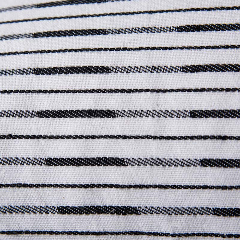 Rizzy Home Variegated Stripe Woven Throw Pillow