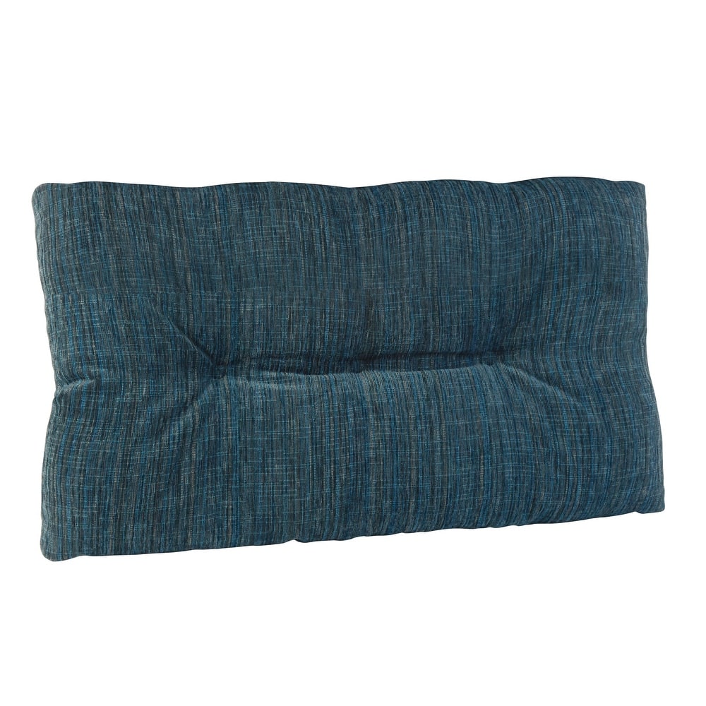 Klear Vu Polar Chenille Fabric Non-Slip Overstuffed 27" Bench Cushion