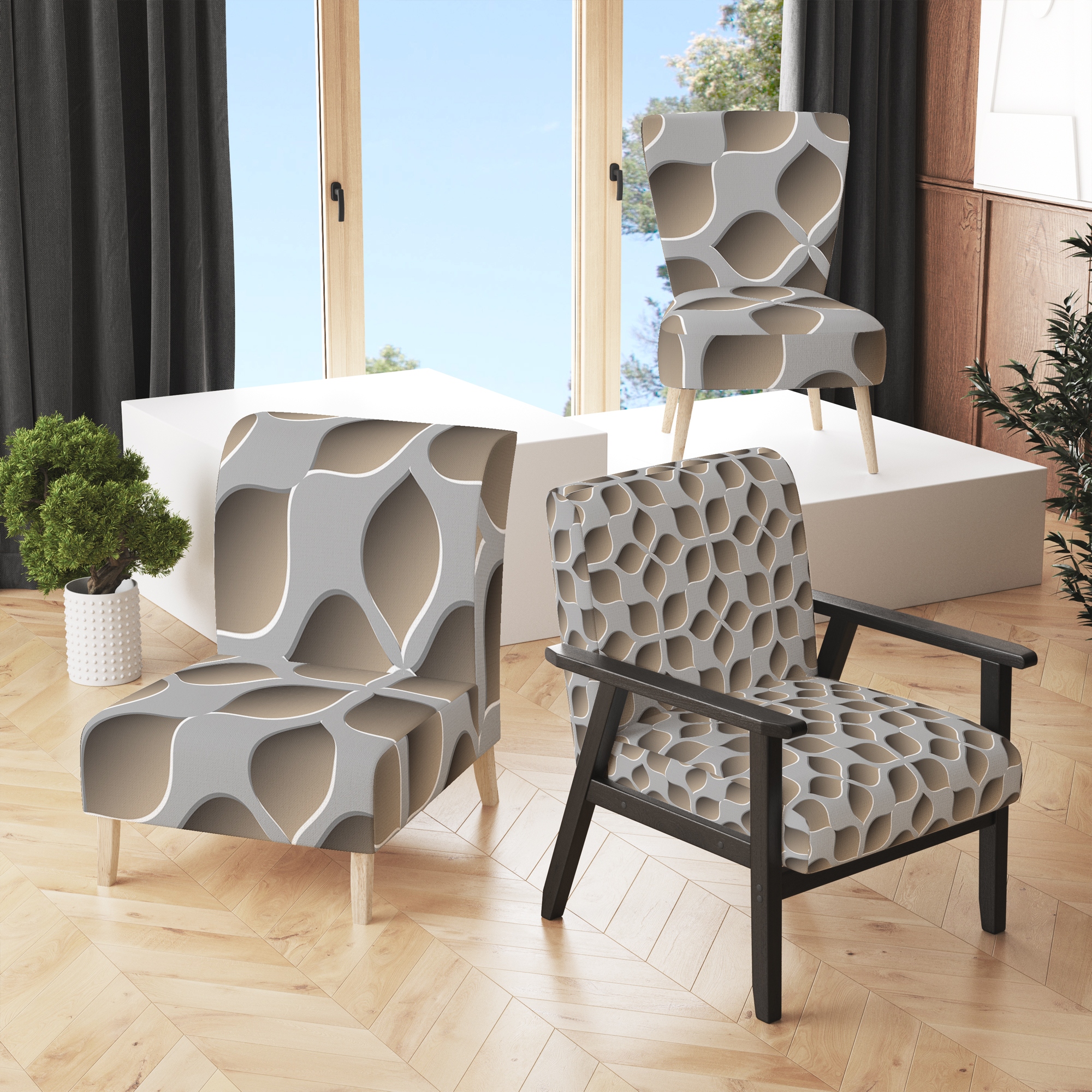 Scandinavian deals wing chair
