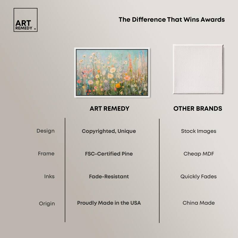 Soft Focus Flora II Canvas by Art Remedy