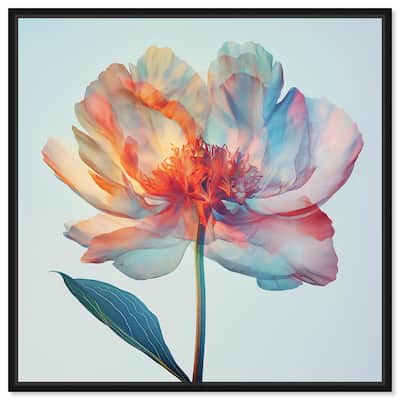 Peony Phases Canvas by Art Remedy