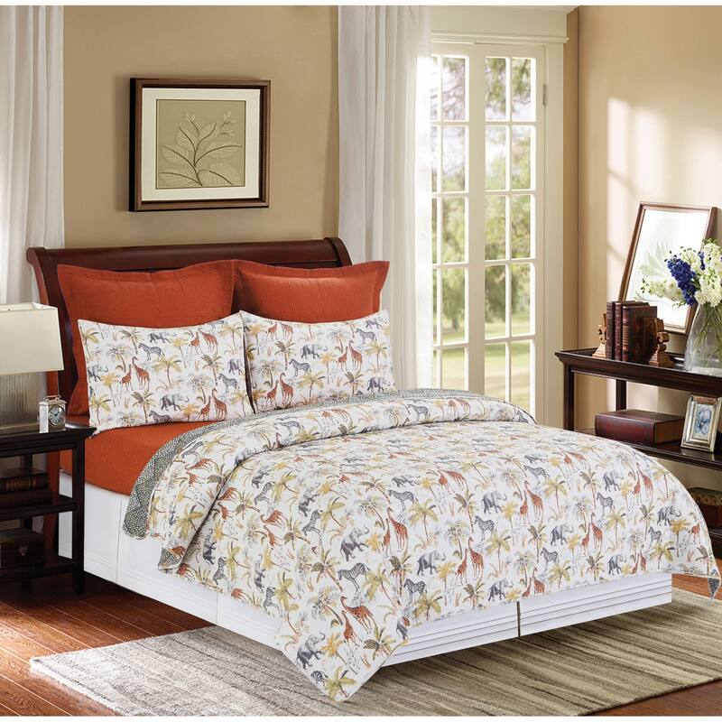 Serengeti Cotton Quilt Set