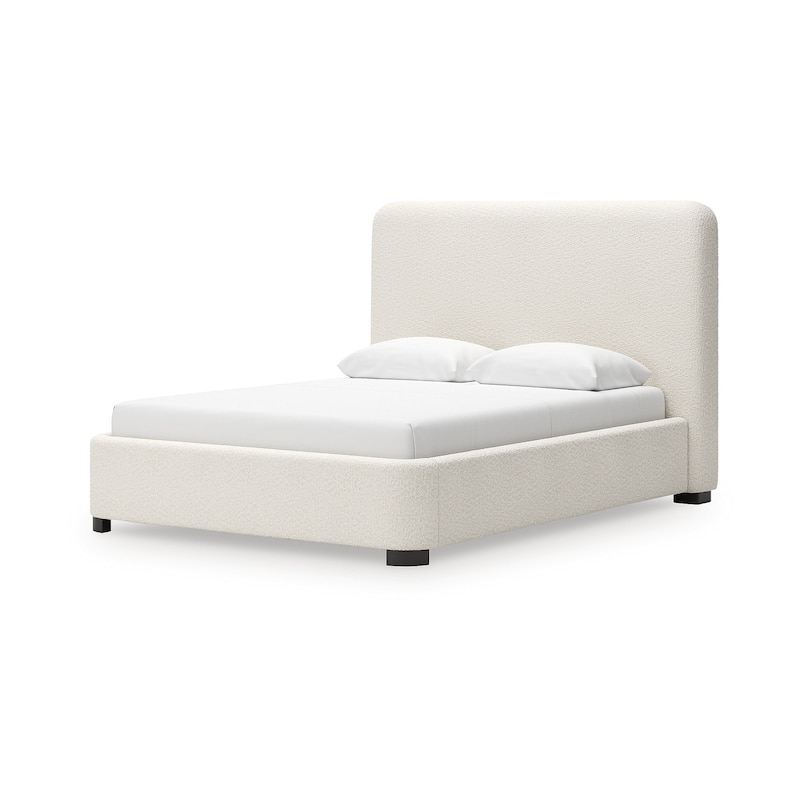 Signature Design by Ashley Whittgate Beige Upholstered Bed