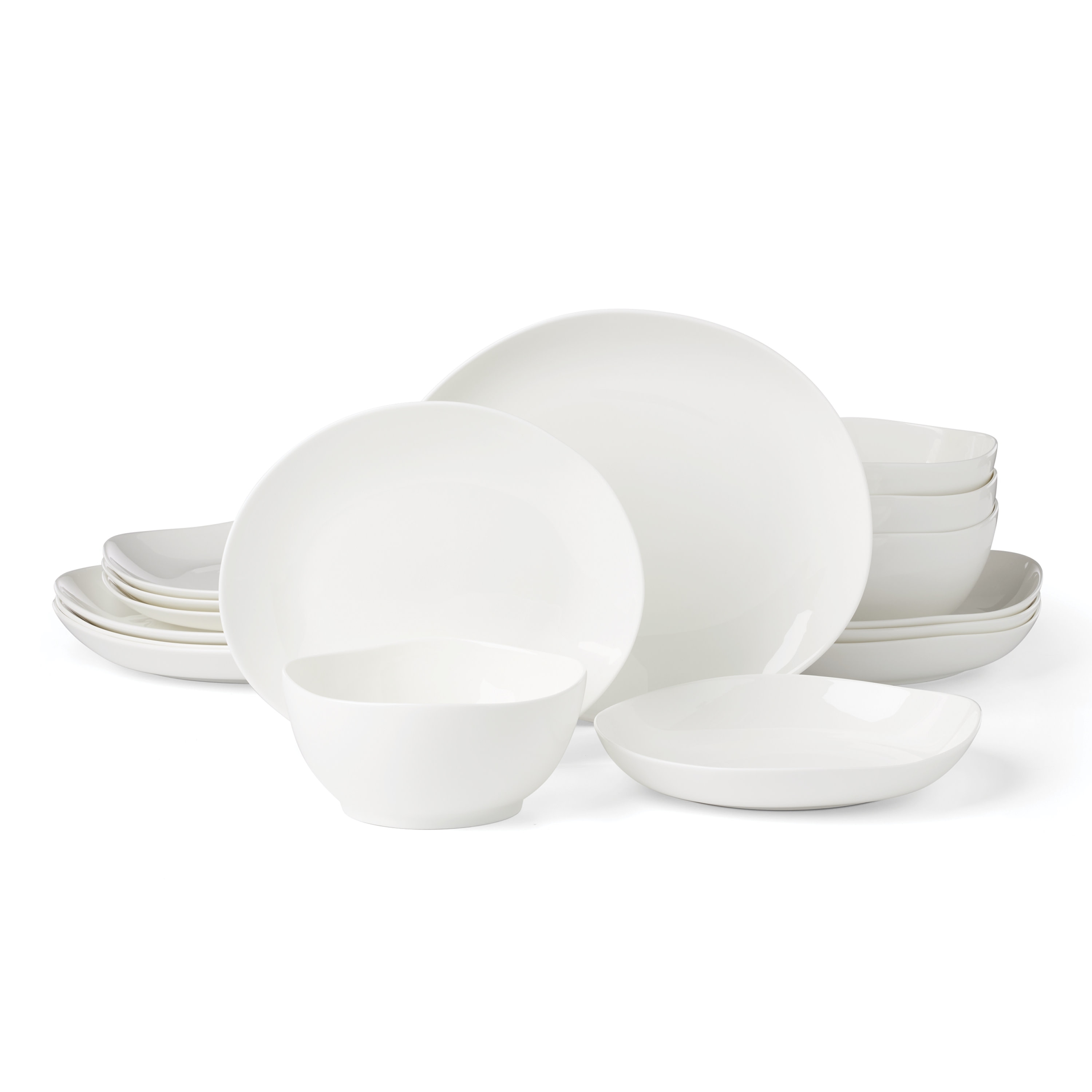 Lenox Studio 1414 Curve 16-Piece Dinnerware Set