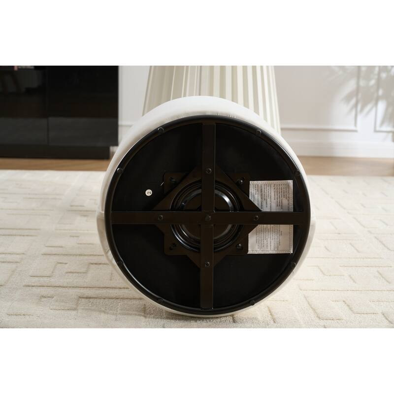 Upholstered Kitchen & Dining Room Barrel Chair, 360 Degree Swivel Comfy Armless Accent Makeup Vanity Side Chair
