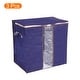 preview thumbnail 3 of 4, Clothes Storage Bag Foldable Storage Bin Closet Organizer 3pcs