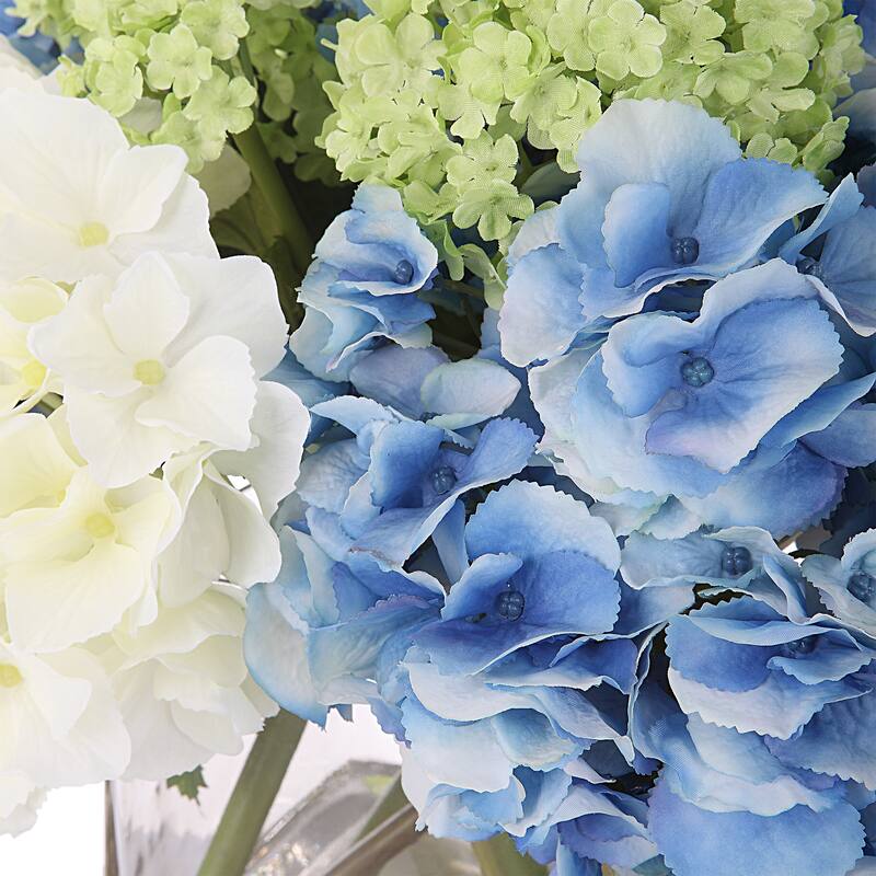 Uttermost Providence Hydrangea Bouquet - 16.5 W x 12.5 H x 16.5 D (inches)